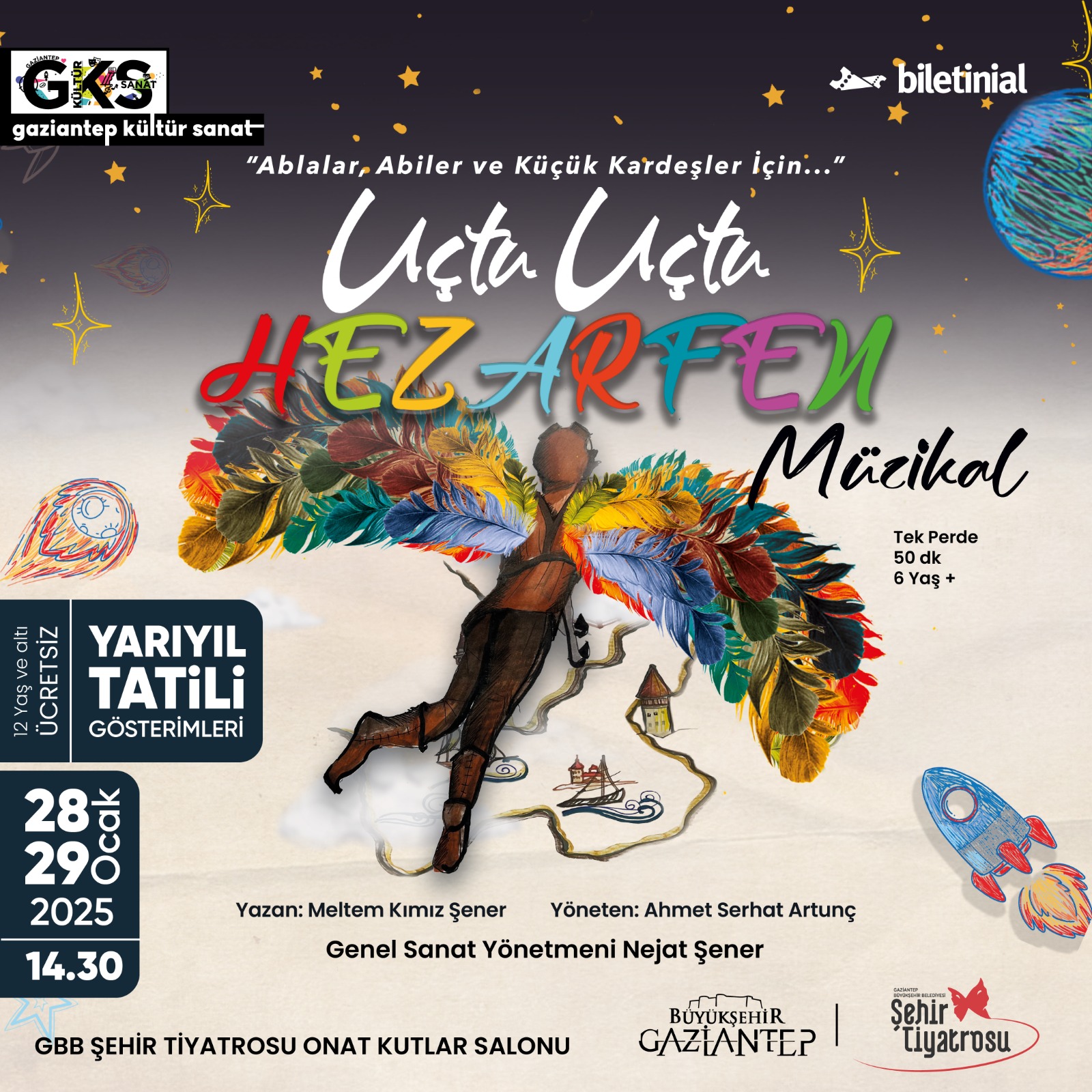 🎭Yarıyıl tatiline renk katacak bir macera! 🎉