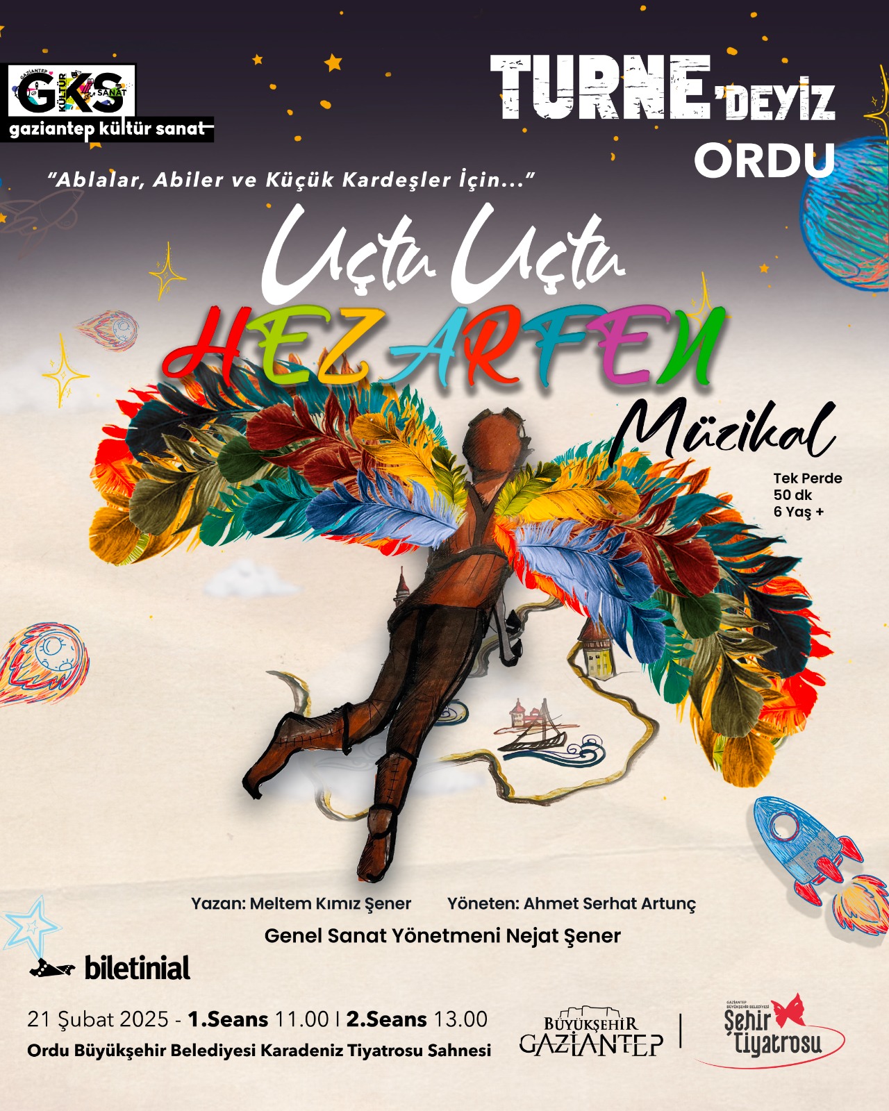 🎭 Gaziantep Şehir Tiyatrosu Ordu’da!