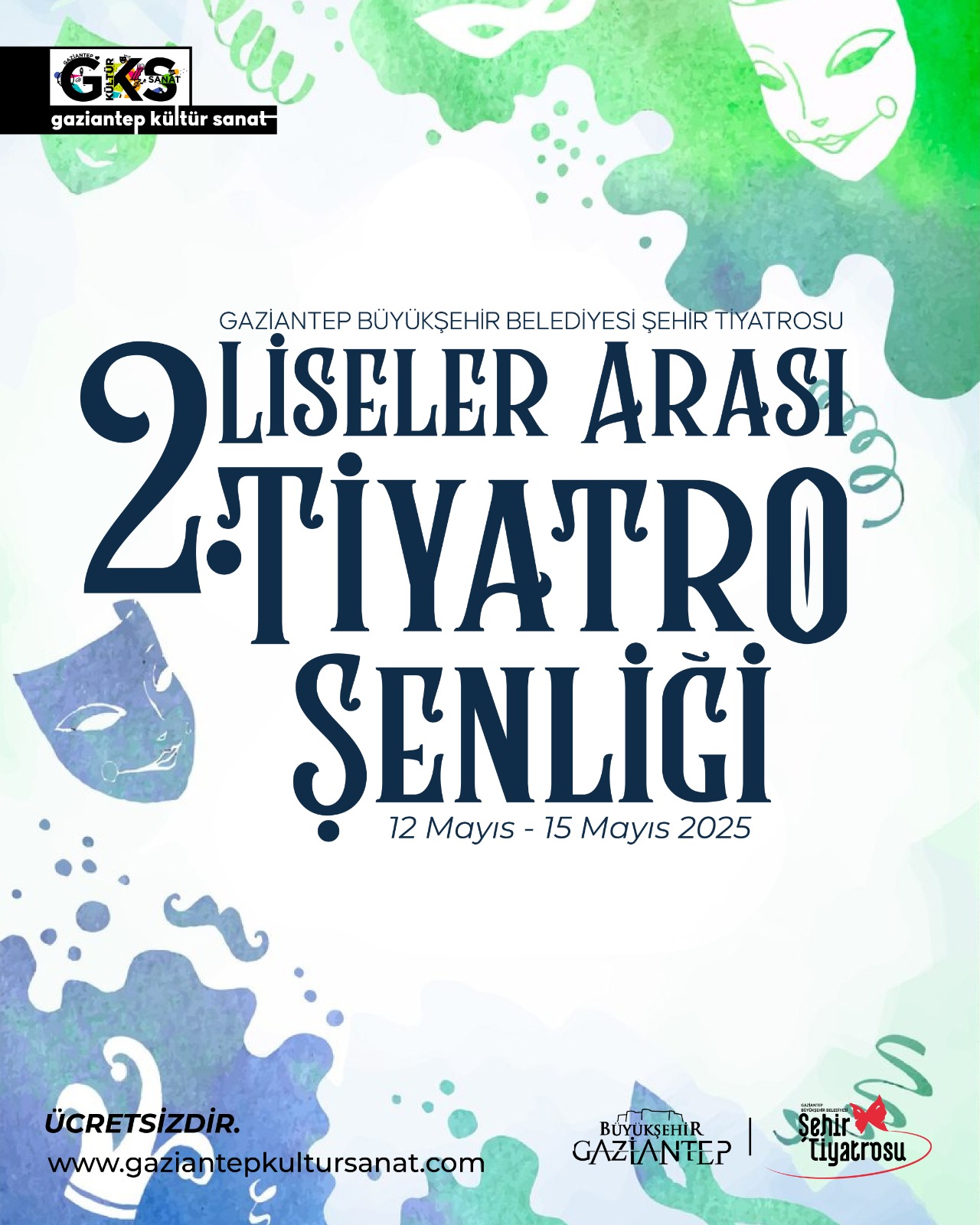 🎭 Liseler Arası Tiyatro Şenliği başlıyor!