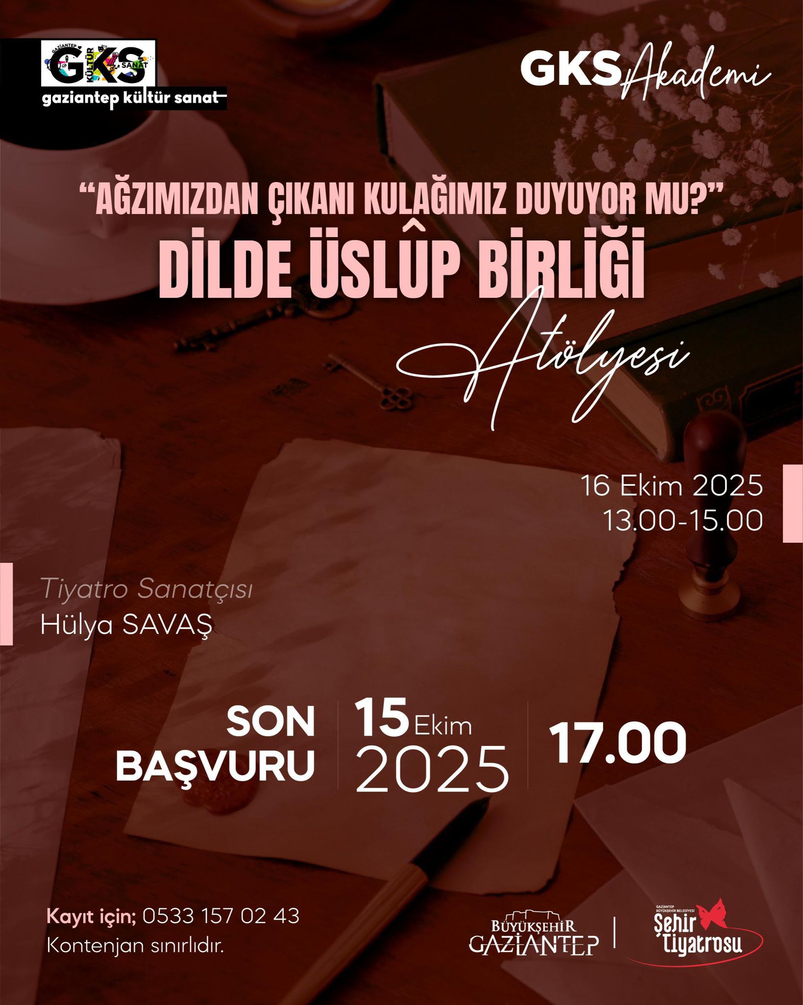 🎭 “AĞZIMIZDAN ÇIKANI KULAĞIMIZ DUYUYOR MU?”