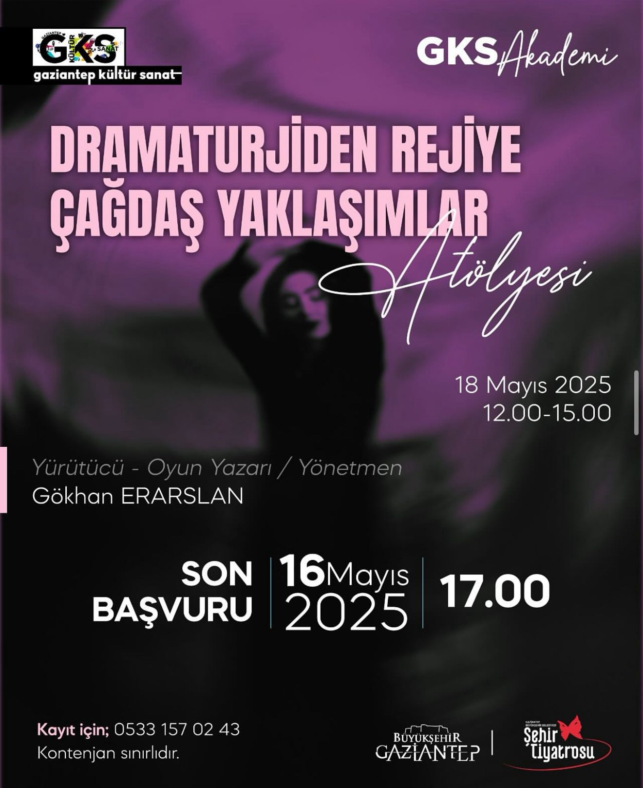 DRAMATURJİDEN REJİYE ÇAĞDAŞ YAKLAŞIMLAR ATÖLYESİ